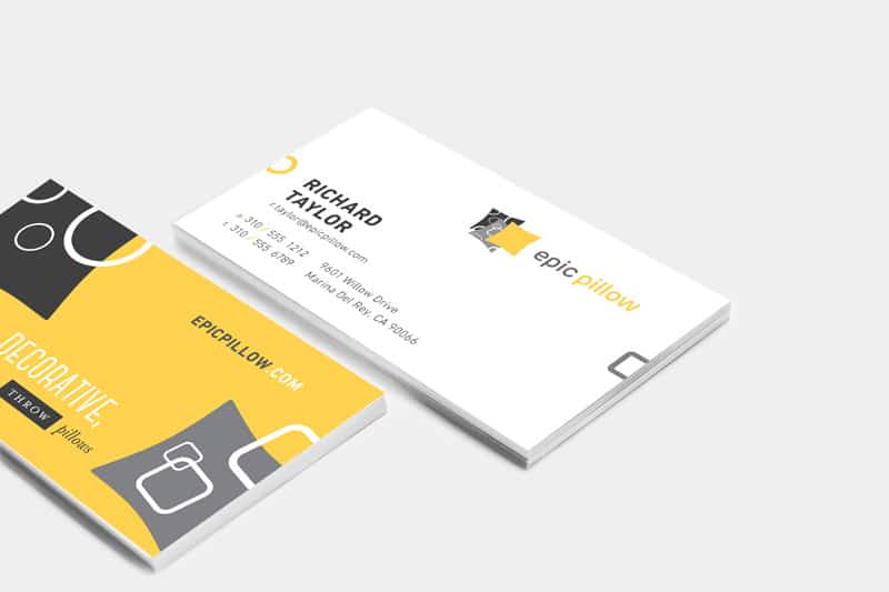 Epic Pillow Business Card